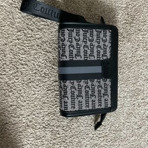 Black and Gray Juicy Couture Wristlets